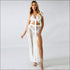 2 Pcs/Set Sexy Hollow See-through Coverup