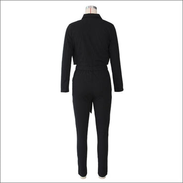 2 Pcs/set Solid Color Lapel Blazer Pencil Pants