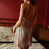 2Pcs V Neck Lace Nightdress And Panty