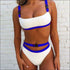 2pcs/set Sexy Buckle Women Bikini Swimsuits