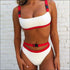 2pcs/set Sexy Buckle Women Bikini Swimsuits