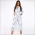 3M Fabric Loose Pattern Casual Jumpsuits