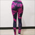 Abstract Lines Print Sexy High-waisted Sports Yoga Pants