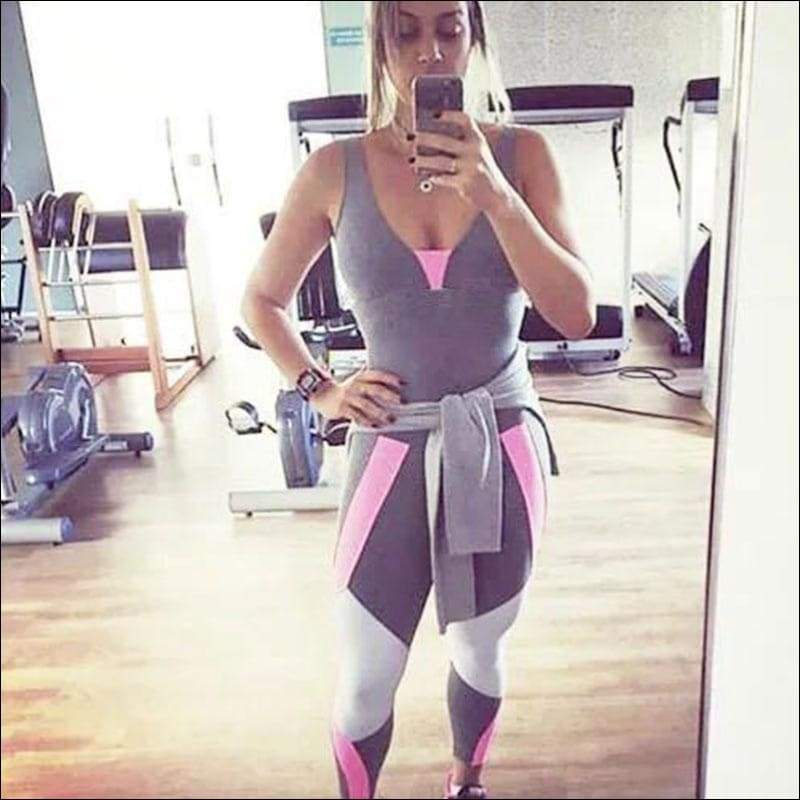 Backless Cross Bandage design Jumpsuit - Jumpsuits