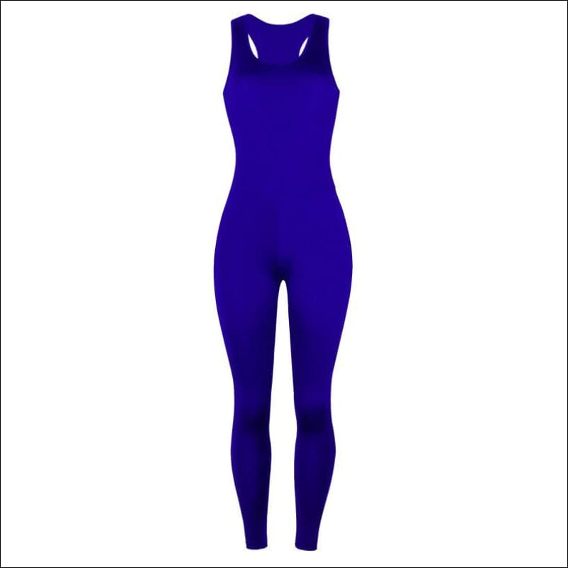 Backless Jumpsuits - S / Blue - Jumpsuits