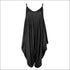 Backless Sleeveless V-neck Irregular Sling Jumpsuits