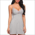 Backless V Neck Sling Nightdress