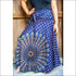 Blue Chakra Boho Skirt