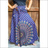 Blue Chakra Boho Skirt