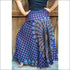 Blue Chakra Boho Skirt