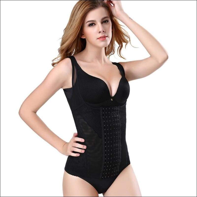 Breathable Adjustable Secure Stretch Belly Wrap 6-hook 