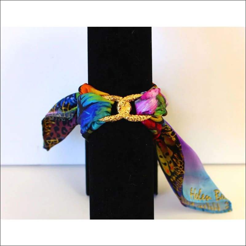 Butterfly ankle silk bracelet - Gold - Ankle Bracelets