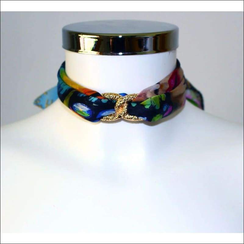 Butterfly Choker Necklace - Gold - Chokers - Necklaces