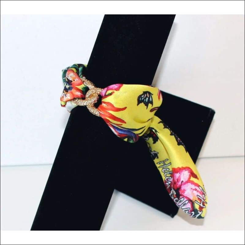 Butterfly Paradise Join Infinity silk bracelet - Gold - 