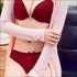 Butterfly Pattern Seamless Bra Set