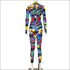 Camouflage Print Zipper Sports Jumpsuits