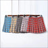 Campus Style Women Plaid Print Pleated Skirt