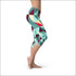 Capri Leggings with Geometric Triangles