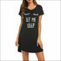 Cartoon Pattern Casual Short Sleeve Comfy Nightdress