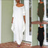 Casual Loose Dolman Backless Jumpsuit