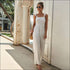 Casual Sling Patchwork Sleeveless Jumpsuits