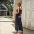 Casual Sling Patchwork Sleeveless Jumpsuits