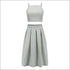 Casual Summer Vacation Camis Pleated Skirt Set