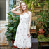 Chiffon Floral Swing Dress