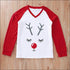 Christmas Deer Printed Pajama Set