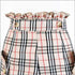 Classic Plaid Print Women Frilled High-waisted Casual Pants