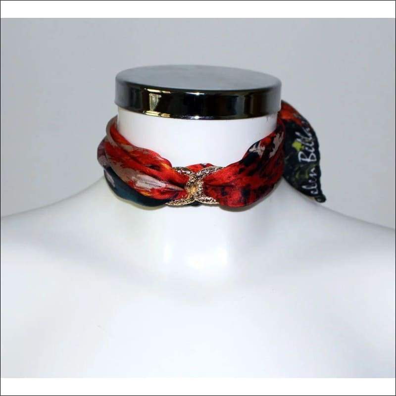 Colorful Corals Choker Necklace - Gold - Chokers - Necklaces