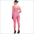 Cool-shoulder Deep V-neck Long-sleeve Jumpsuits
