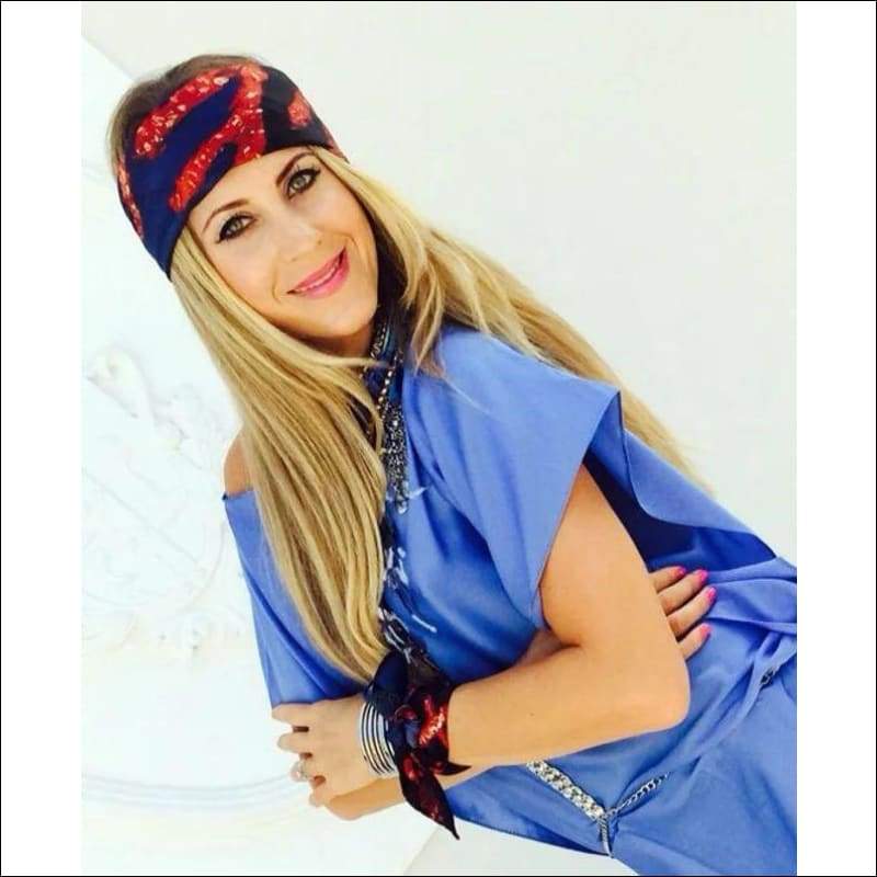 Coral silk scarf 45x45 cm - Silk Scarves