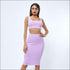 Crop Camisole And Tight Skirt Set