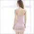 Deep V Women Sexy Lace Sleepwear Dress