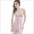 Deep V Women Sexy Lace Sleepwear Dress