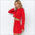 Double-breasted Cropped Blazer Mini Skirt Set