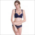 Double Closure Women Lace Push-up Bra Set