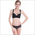 Double Closure Women Lace Push-up Bra Set