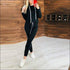 Drawstring Long-sleeve Hoodie And Letter Print Pants Sports Two Pieces Sets