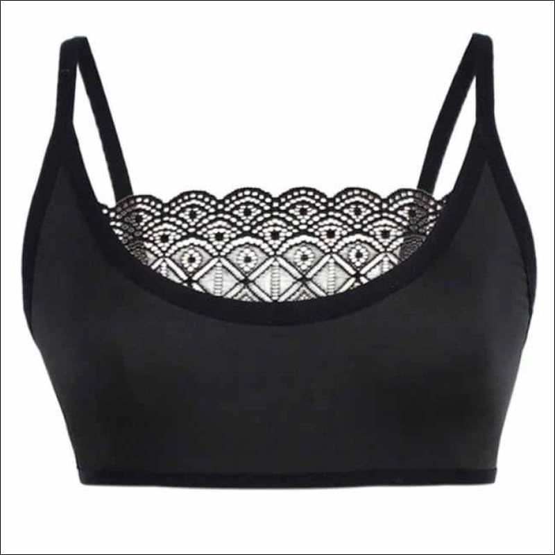 Elastic Lace Bra - Lingerie & Sleep