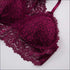 Embroidery Lace Wireless Bra Set