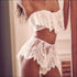 Embroidery Lingerie Set S-XXL Lace