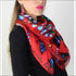 Exotic Garden Silk Scarf 110 x 110 cm