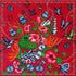 Exotic Garden Silk Scarf 110 x 110 cm