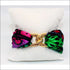 Exotic Leopard Infinity silk bracelet