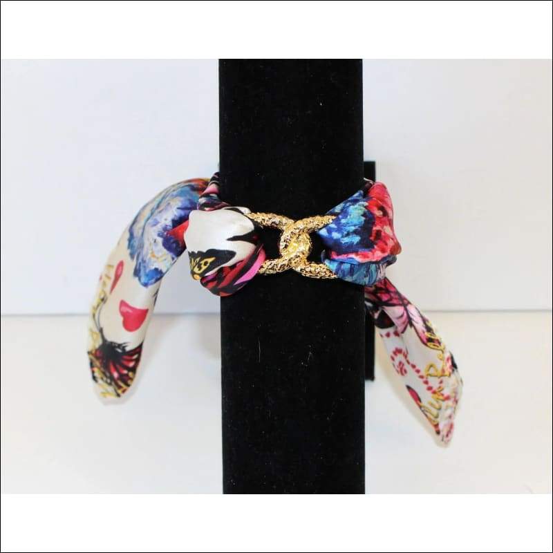 Fall in Love ankle silk bracelet - Gold - Ankle Bracelets