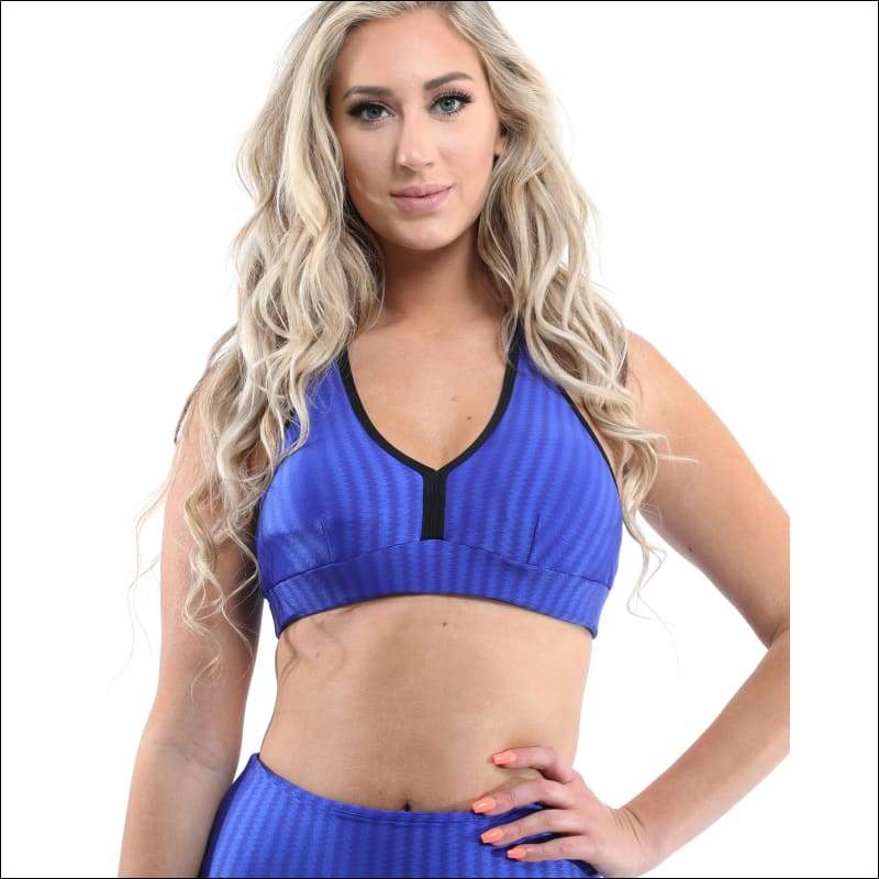 SALE! 50% OFF! Firenze Activewear Sports Bra - Blue [MADE IN