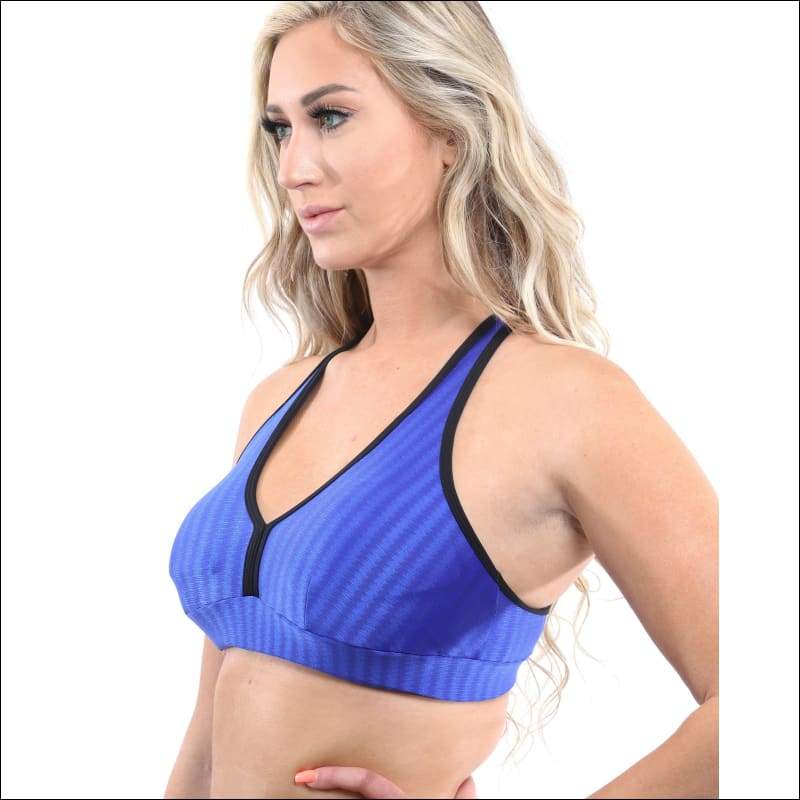 SALE! 50% OFF! Firenze Activewear Sports Bra - Blue [MADE IN