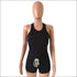 Flattering Tank Top Lace-up Shorts Sports Set